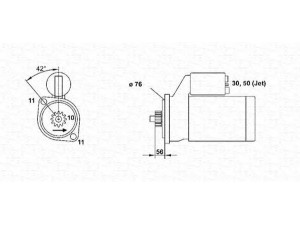 MAGNETI MARELLI 943251571010 starteris 
 Elektros įranga -> Starterio sistema -> Starteris
02A911023G, 02A911023GX, 1012395