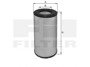 FIL FILTER HP 2546 oro filtras 
 Techninės priežiūros dalys -> Techninės priežiūros intervalai
004 094 38 04, 11110022, 275809A1