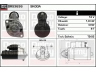 DELCO REMY DRS3636 starteris 
 Elektros įranga -> Starterio sistema -> Starteris
441040092206, 6U0911023A, 6UO911023AX