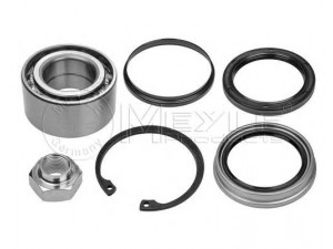 MEYLE 33-14 650 0004 rato guolio komplektas 
 Ašies montavimas/vairavimo mechanizmas/ratai -> Rato stebulė/montavimas -> Rato guolis
09267-36002