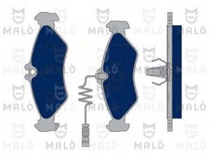 MAL? 1050387 stabdžių trinkelių rinkinys, diskinis stabdys 
 Techninės priežiūros dalys -> Papildomas remontas
0024203820, 0024205620, 0024206920