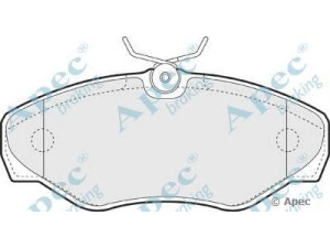 APEC braking PAD1240 stabdžių trinkelių rinkinys, diskinis stabdys 
 Techninės priežiūros dalys -> Papildomas remontas
4106000QAE, 4414021, 4414519, 9199257