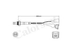 CALORSTAT by Vernet LS130087 lambda jutiklis
0060518131, 113101101600, 60518131