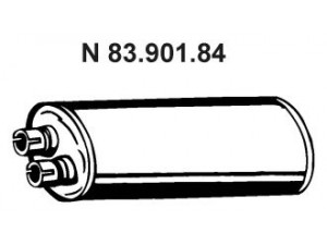 EBERSPÄCHER 83.901.84 galinis duslintuvas
A 676 490 03 01