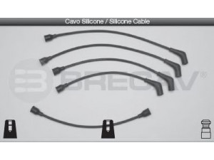 BRECAV 16.400 uždegimo laido komplektas 
 Kibirkšties / kaitinamasis uždegimas -> Uždegimo laidai/jungtys