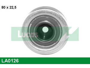 LUCAS ENGINE DRIVE LA0126 kreipiantysis skriemulys, V formos rumbuotas diržas 
 Diržinė pavara -> V formos rumbuotas diržas/komplektas -> Laisvasis/kreipiamasis skriemulys
7700860883