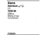 FONOS FO55323 išmetimo sistema 
 Išmetimo sistema -> Išmetimo sistema, visa