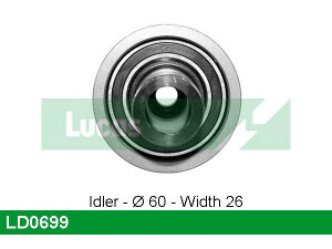 LUCAS ENGINE DRIVE LD0699 įtempiklio skriemulys, paskirstymo diržas
13077-54A02