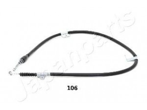 JAPANPARTS BC-106 trosas, stovėjimo stabdys 
 Stabdžių sistema -> Valdymo svirtys/trosai
365300F600, 365300F601