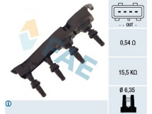 FAE 80235 ritė, uždegimas 
 Kibirkšties / kaitinamasis uždegimas -> Uždegimo ritė
96.363.378, 96.363.378.80, 5970.80