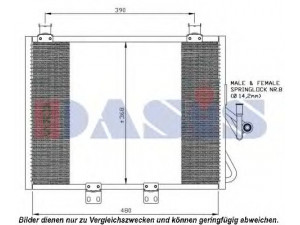 AKS DASIS 522053N kondensatorius, oro kondicionierius 
 Oro kondicionavimas -> Kondensatorius