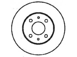 JURID 561329JC stabdžių diskas 
 Dviratė transporto priemonės -> Stabdžių sistema -> Stabdžių diskai / priedai