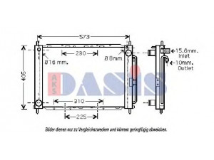 AKS DASIS 180078N aušintuvo modulis 
 Aušinimo sistema -> Aušinimo modulis
8200134606, 8200289181, 8200289184