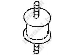 BOSAL 255-458 guminė juosta, išmetimo sistema 
 Išmetimo sistema -> Surinkimo dalys -> Atskiros surinkimo dalys -> Guminė juosta
GEX-7117, GEX-7493