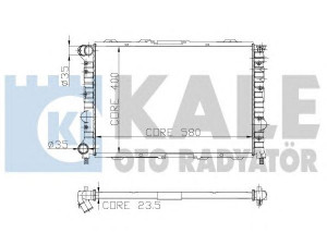 KALE OTO RADYATÖR 231000 radiatorius, variklio aušinimas 
 Aušinimo sistema -> Radiatorius/alyvos aušintuvas -> Radiatorius/dalys
0060651920, 606 5192 0, 606 6307 1