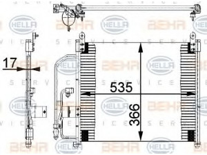 HELLA 8FC 351 037-221 kondensatorius, oro kondicionierius 
 Oro kondicionavimas -> Kondensatorius
96274635, 96303204, 96274635, 96303204