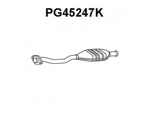 VENEPORTE PG45247K katalizatoriaus keitiklis 
 Išmetimo sistema -> Katalizatoriaus keitiklis
173116, 173134