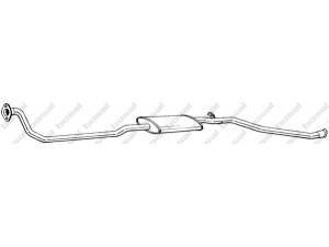 BOSAL 293-111 priekinis duslintuvas 
 Išmetimo sistema -> Duslintuvas
1705.P2, 1705.P3, 1705.P2