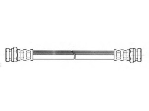 KAWE 511139 stabdžių žarnelė 
 Stabdžių sistema -> Stabdžių žarnelės
B09243810A, KB09243810, KK15043810