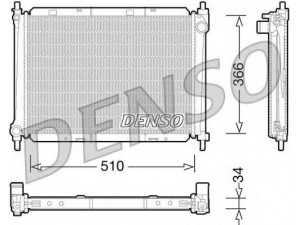 DENSO DRM46037 radiatorius, variklio aušinimas 
 Aušinimo sistema -> Radiatorius/alyvos aušintuvas -> Radiatorius/dalys
21410BC500