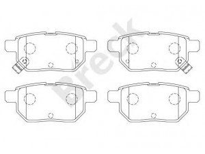 BRECK 24610 00 704 10 stabdžių trinkelių rinkinys, diskinis stabdys 
 Techninės priežiūros dalys -> Papildomas remontas
0446612130, 0446602190, 0446602191