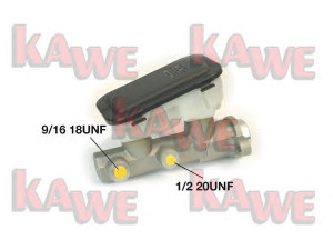 KAWE B2053 pagrindinis cilindras, stabdžiai
8133316