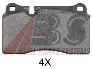 A.B.S. 37895 stabdžių trinkelių rinkinys, diskinis stabdys 
 Techninės priežiūros dalys -> Papildomas remontas
8J0698151H