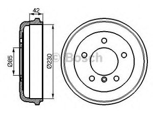 BOSCH 0 986 477 101 stabdžių būgnas 
 Stabdžių sistema -> Būgninis stabdys -> Stabdžių būgnas
601 423 51 01, A 601 423 51 01