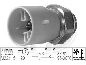 ERA 330218 temperatūros jungiklis, radiatoriaus ventiliatorius 
 Aušinimo sistema -> Siuntimo blokas, aušinimo skysčio temperatūra
13 41 033, 90 341 759
