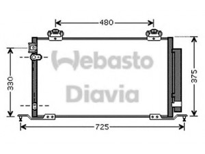 WEBASTO 82D0225571A kondensatorius, oro kondicionierius 
 Oro kondicionavimas -> Kondensatorius
8845005120, 8845005121