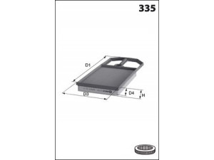 MECAFILTER ELP9210 oro filtras