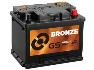 GS BRZ027 starterio akumuliatorius 
 Elektros įranga -> Akumuliatorius
