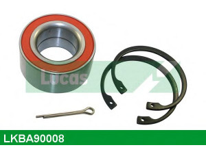 LUCAS ENGINE DRIVE LKBA90008 rato guolio komplektas 
 Ašies montavimas/vairavimo mechanizmas/ratai -> Rato stebulė/montavimas -> Rato guolis