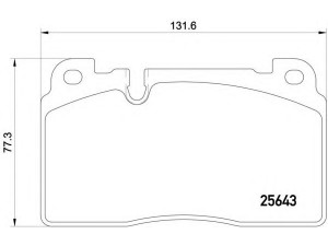 BREMBO P 85 122 stabdžių trinkelių rinkinys, diskinis stabdys 
 Techninės priežiūros dalys -> Papildomas remontas
8R0698151B, 8R0698151B , 8R0698151E