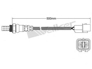 WALKER PRODUCTS 250-241084 lambda jutiklis 
 Variklis -> Variklio elektra
3921003030