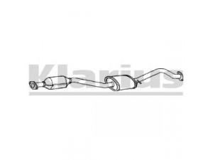 KLARIUS 311796 katalizatoriaus keitiklis 
 Išmetimo sistema -> Katalizatoriaus keitiklis
BP6L2055XC