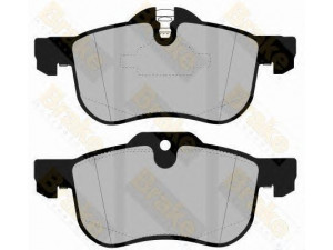 Brake ENGINEERING PA1245 stabdžių trinkelių rinkinys, diskinis stabdys 
 Techninės priežiūros dalys -> Papildomas remontas
SFP100511, GBP90342AF, 10008675