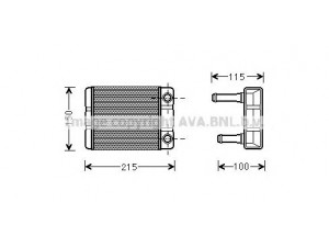 AVA QUALITY COOLING DN6368 šilumokaitis, salono šildymas
27140LA70B