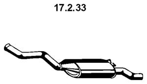 EBERSPÄCHER 17.2.33 galinis duslintuvas
77 00 787 554, 77 00 811 239, 77 00 876 257