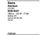 FONOS FO55106 išmetimo sistema 
 Išmetimo sistema -> Išmetimo sistema, visa