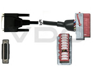 VDO A2C59513700 OBD kabelis, savidiagnostikos blokas