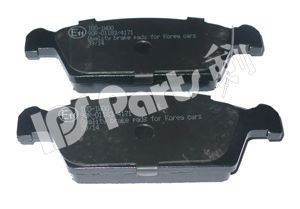 IPS Parts IBD-1W01 stabdžių trinkelių rinkinys, diskinis stabdys 
 Techninės priežiūros dalys -> Papildomas remontas
55201-78820-000, 55210-50E20