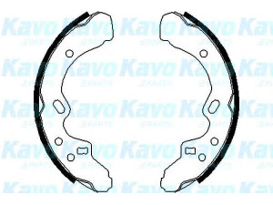KAVO PARTS BS-5409 stabdžių trinkelių komplektas 
 Techninės priežiūros dalys -> Papildomas remontas
B21626310, B2162638Z, B21649310