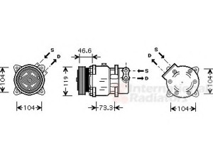 VAN WEZEL 0900K218 kompresorius, oro kondicionierius 
 Oro kondicionavimas -> Kompresorius/dalys
006453FR, 6453FR, 6453JJ