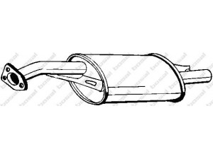 BOSAL 194-003 galinis duslintuvas 
 Išmetimo sistema -> Duslintuvas
MB868879, PW530152