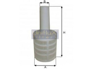 UNIFLUX FILTERS XN757 kuro filtras