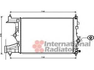 VAN WEZEL 37002485 radiatorius, variklio aušinimas 
 Aušinimo sistema -> Radiatorius/alyvos aušintuvas -> Radiatorius/dalys
1300302, 13267656