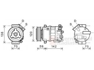 VAN WEZEL 3700K577 kompresorius, oro kondicionierius 
 Oro kondicionavimas -> Kompresorius/dalys
13232307