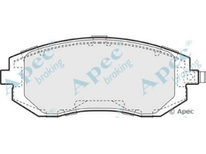 APEC braking PAD1362 stabdžių trinkelių rinkinys, diskinis stabdys 
 Techninės priežiūros dalys -> Papildomas remontas
26296FE020, 26296FE080, 26296FE081