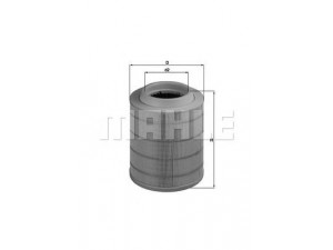 KNECHT LX 1798 oro filtras 
 Filtrai -> Oro filtras
81084006028, 81084050023